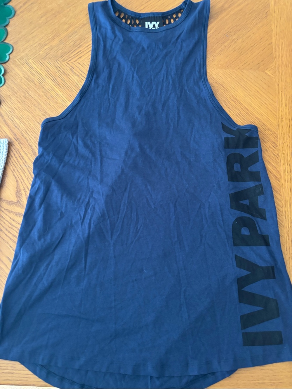 IVY PARK women’s Navy Graphic Tank